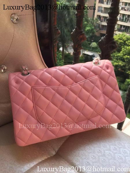 Chanel 2.55 Series Flap Bag Pink Original Leather A01112 Silver Chanel 2.55 Series Flap Bag Pink Original Leather A01112 Silver
