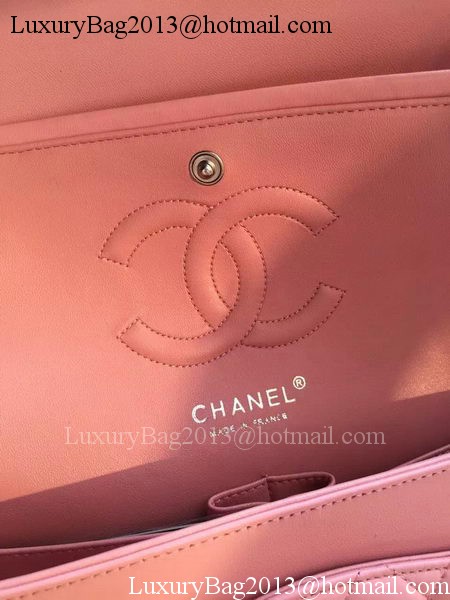 Chanel 2.55 Series Flap Bag Pink Original Leather A01112 Silver Chanel 2.55 Series Flap Bag Pink Original Leather A01112 Silver