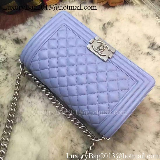 Boy Chanel Flap Shoulder Bag Original Sheepskin A64375 Lavender Boy Chanel Flap Shoulder Bag Original Sheepskin A64375 Lavender