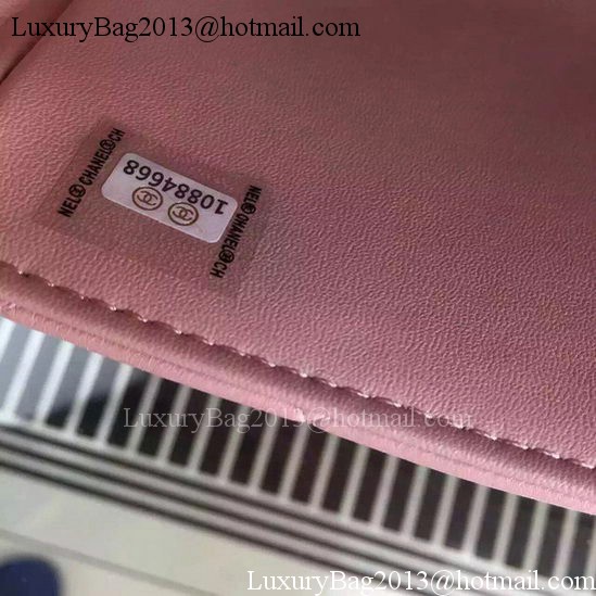 Chanel Classic mini Flap Bag Pink Sheepskin Leather A67350 Gold Chanel Classic mini Flap Bag Pink Sheepskin Leather A67350 Gold