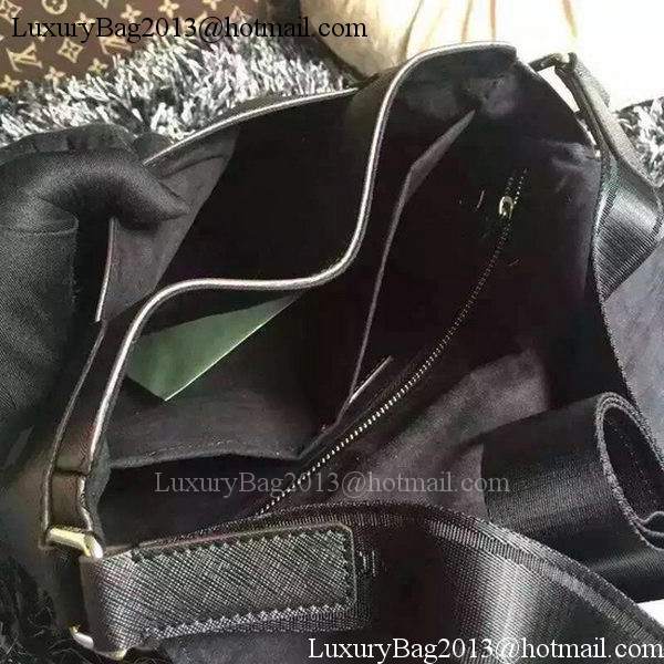 Louis Vuitton Taiga Leather Roman PM M32824 Black Louis Vuitton Taiga Leather Roman PM M32824 Black