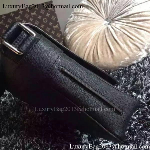 Louis Vuitton Taiga Leather Roman PM M32824 Black Louis Vuitton Taiga Leather Roman PM M32824 Black