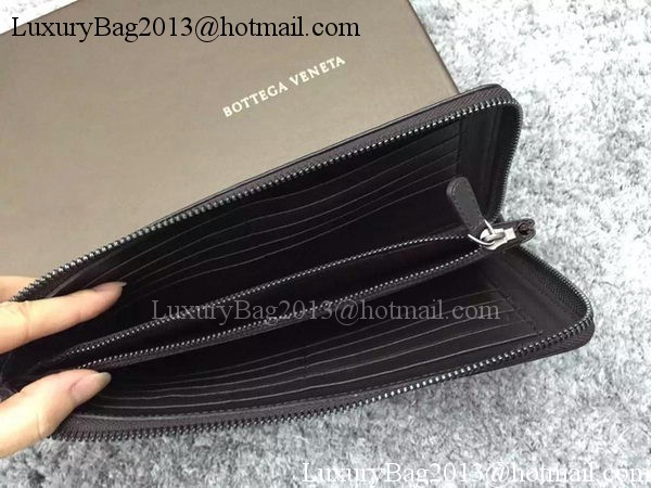 Bottega Veneta Intrecciato Leather Clutch BV144077 Brown Bottega Veneta Intrecciato Leather Clutch BV144077 Brown