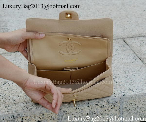 Chanel 2.55 Series Flap Bag Apricot Cannage Pattern A1112 Gold Chanel 2.55 Series Flap Bag Apricot Cannage Pattern A1112 Gold