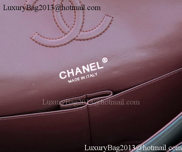 Chanel 2.55 Series Flap Bag Black Sheepskin Leather A1112 Silver Chanel 2.55 Series Flap Bag Black Sheepskin Leather A1112 Silver