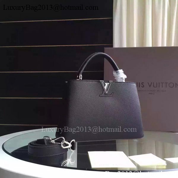 Louis Vuitton Capucines BB Tote Bag M94754 Black Louis Vuitton Capucines BB Tote Bag M94754 Black