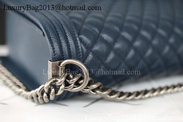 Boy Chanel Flap Shoulder Bag Original Cannage Pattern A67087 Royal Boy Chanel Flap Shoulder Bag Original Cannage Pattern A67087 Royal