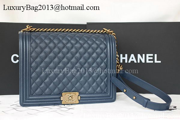 Boy Chanel Flap Shoulder Bag Original Cannage Pattern A67087 Royal Boy Chanel Flap Shoulder Bag Original Cannage Pattern A67087 Royal