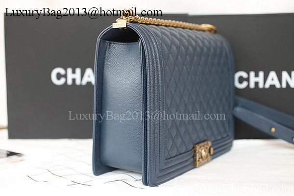 Boy Chanel Flap Shoulder Bag Original Cannage Pattern A67087 Royal Boy Chanel Flap Shoulder Bag Original Cannage Pattern A67087 Royal