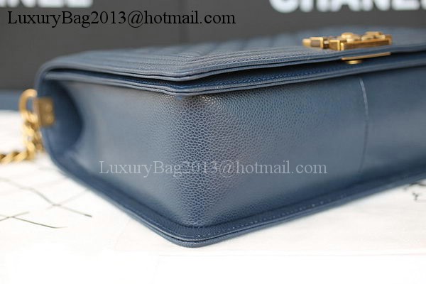 Boy Chanel Flap Shoulder Bag Original Cannage Pattern A67087 Royal Boy Chanel Flap Shoulder Bag Original Cannage Pattern A67087 Royal
