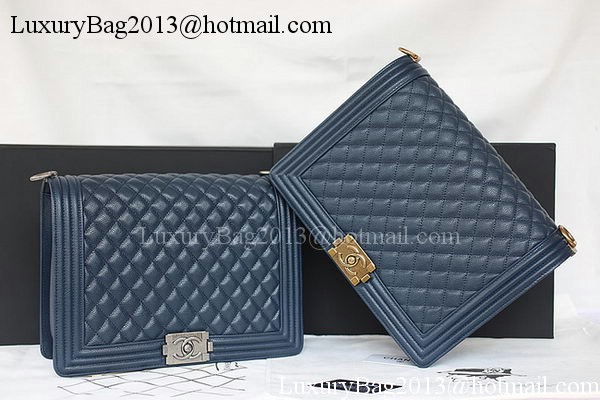 Boy Chanel Flap Shoulder Bag Original Cannage Pattern A67087 Royal Boy Chanel Flap Shoulder Bag Original Cannage Pattern A67087 Royal