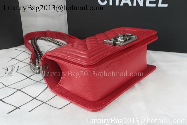 Boy Chanel mini Flap Bag Original Cannage Pattern A67085 Dark Red Boy Chanel mini Flap Bag Original Cannage Pattern A67085 Dark Red