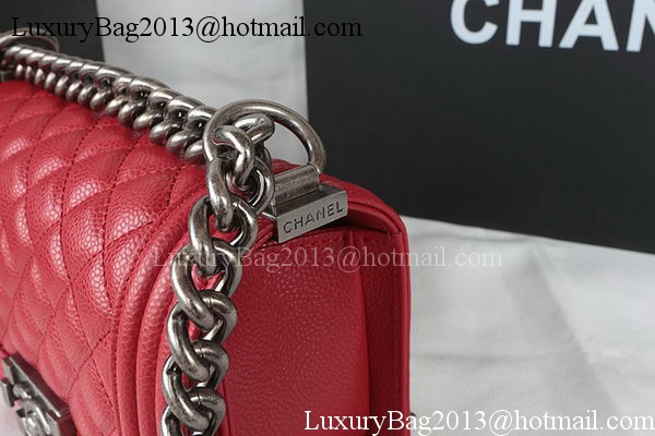 Boy Chanel mini Flap Bag Original Cannage Pattern A67085 Dark Red Boy Chanel mini Flap Bag Original Cannage Pattern A67085 Dark Red