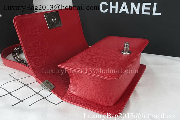 Boy Chanel mini Flap Bag Original Cannage Pattern A67085 Dark Red Boy Chanel mini Flap Bag Original Cannage Pattern A67085 Dark Red