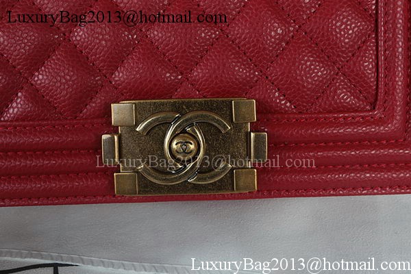 Boy Chanel mini Flap Bag Original Cannage Pattern A67085 Dark Red Boy Chanel mini Flap Bag Original Cannage Pattern A67085 Dark Red
