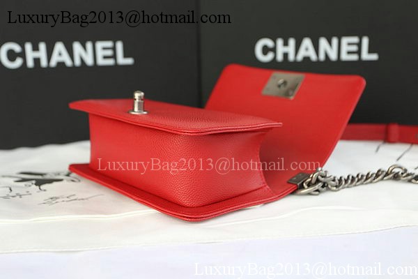 Boy Chanel mini Flap Bag Original Cannage Pattern A67085 Red Boy Chanel mini Flap Bag Original Cannage Pattern A67085 Red
