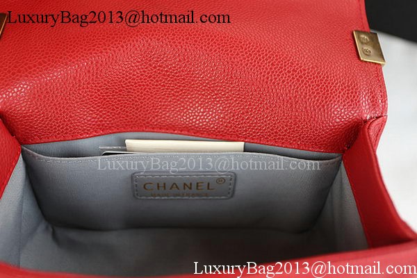 Boy Chanel mini Flap Bag Original Cannage Pattern A67085 Red Boy Chanel mini Flap Bag Original Cannage Pattern A67085 Red