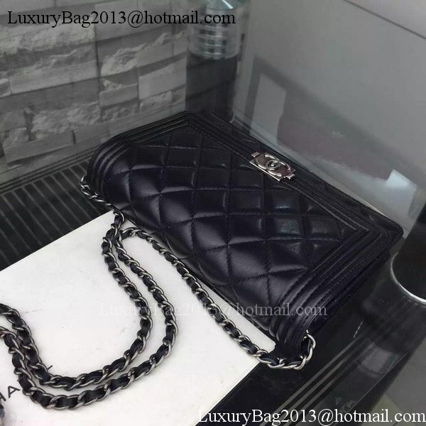 Boy Chanel mini Flap Bag Original Sheepskin A33814 Black Boy Chanel mini Flap Bag Original Sheepskin A33814 Black