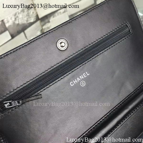 Boy Chanel mini Flap Bag Original Sheepskin A33814 Black Boy Chanel mini Flap Bag Original Sheepskin A33814 Black