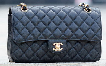 Chanel 2.55 Series Flap Bag Black Cannage Pattern A1112 Gold Chanel 2.55 Series Flap Bag Black Cannage Pattern A1112 Gold