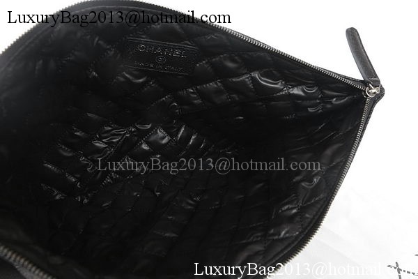 Boy Chanel Cannage Pattern Clutch A69254 Black Boy Chanel Cannage Pattern Clutch A69254 Black
