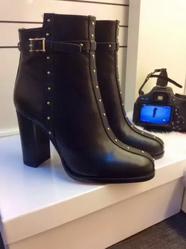 Valentino Ankle Boot Leather VT674 Black