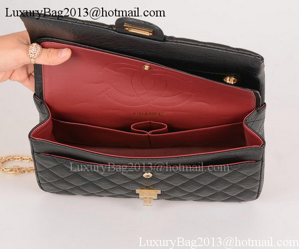 Chanel Classic Flap Bag Black Calfskin Leather A30226 Gold Chanel Classic Flap Bag Black Calfskin Leather A30226 Gold