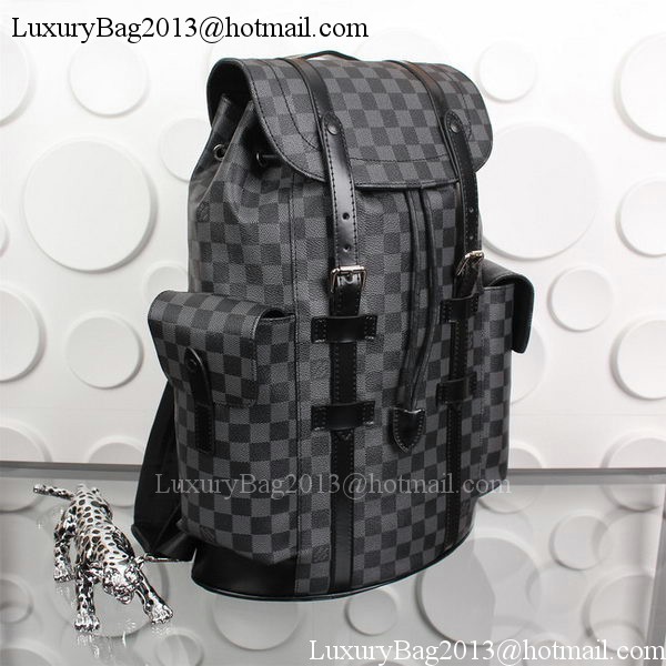 Louis Vuitton Monogram Damier Ebene Graphite CHRISTOPHER PM M43735 Louis Vuitton Monogram Damier Ebene Graphite CHRISTOPHER PM M43735