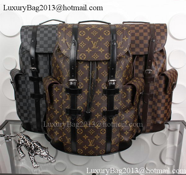 Louis Vuitton Monogram Damier Ebene Graphite CHRISTOPHER PM M43735 Louis Vuitton Monogram Damier Ebene Graphite CHRISTOPHER PM M43735