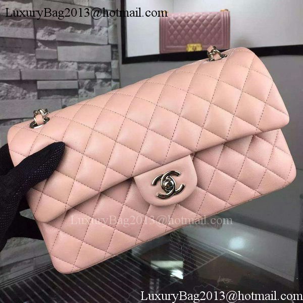 Chanel 2.55 Series Flap Bag Lambskin Leather A5024 Pink Chanel 2.55 Series Flap Bag Lambskin Leather A5024 Pink