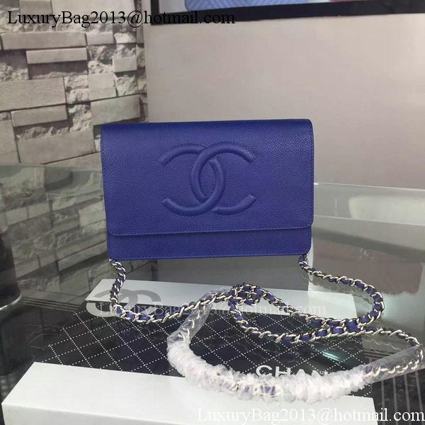 Chanel Flap Shoulder Bag Cannage Pattern A5373 Blue Chanel Flap Shoulder Bag Cannage Pattern A5373 Blue