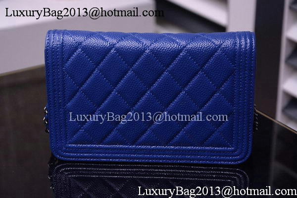 Boy Chanel mini Flap Bags Bright Cannage Pattern A33815 Blue Boy Chanel mini Flap Bags Bright Cannage Pattern A33815 Blue