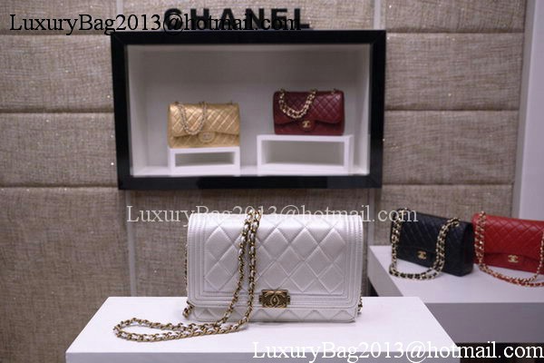Boy Chanel mini Flap Bags Bright Cannage Pattern A33815 OffWhite Boy Chanel mini Flap Bags Bright Cannage Pattern A33815 OffWhite