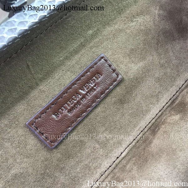 Bottega Veneta STRETCH Knot Sheepskin Leather Clutch BV8651 Grey Bottega Veneta STRETCH Knot Sheepskin Leather Clutch BV8651 Grey