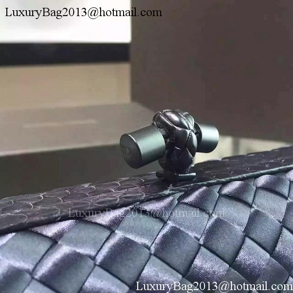 Bottega Veneta STRETCH Knot Sheepskin Leather Clutch BV8651 Royal Bottega Veneta STRETCH Knot Sheepskin Leather Clutch BV8651 Royal