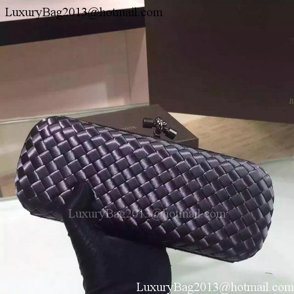Bottega Veneta STRETCH Knot Sheepskin Leather Clutch BV8651 Royal Bottega Veneta STRETCH Knot Sheepskin Leather Clutch BV8651 Royal