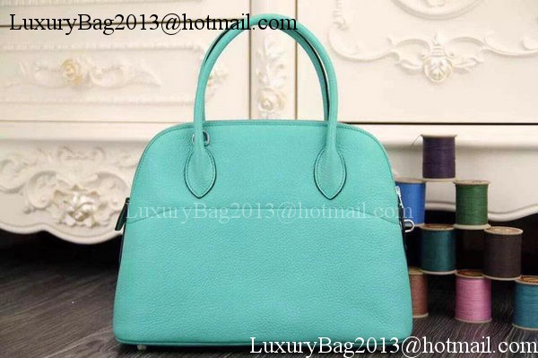 Hermes Bolide 37CM Calfskin Leather Tote Bag B1004 Light Green Hermes Bolide 37CM Calfskin Leather Tote Bag B1004 Light Green