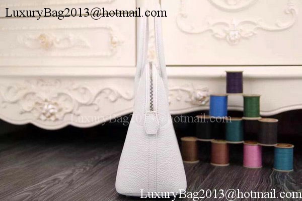 Hermes Bolide 37CM Calfskin Leather Tote Bag B1004 White Hermes Bolide 37CM Calfskin Leather Tote Bag B1004 White