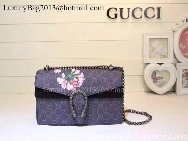 Gucci Dionysus GG Supreme Shoulder Bag 400249 Blue Gucci Dionysus GG Supreme Shoulder Bag 400249 Blue