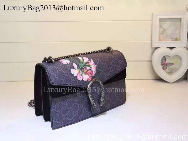 Gucci Dionysus GG Supreme Shoulder Bag 400249 Blue Gucci Dionysus GG Supreme Shoulder Bag 400249 Blue