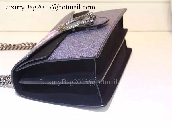 Gucci Dionysus GG Supreme Shoulder Bag 400249 Blue Gucci Dionysus GG Supreme Shoulder Bag 400249 Blue