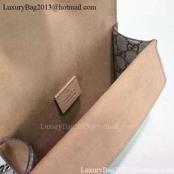 Gucci Dionysus GG Supreme Shoulder Bag 421970 Apricot Gucci Dionysus GG Supreme Shoulder Bag 421970 Apricot