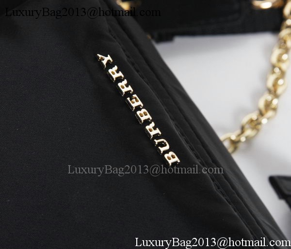 Burberry Backpack Fabric BU40166 Black&Orange Burberry Backpack Fabric BU40166 Black&Orange