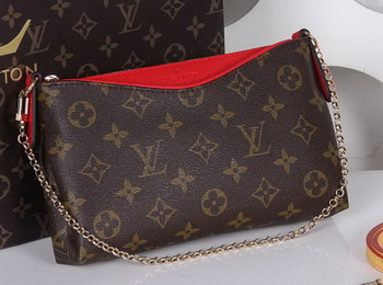 Louis Vuitton M41638 Monogram Canvas PALLAS CLUTCHES Red