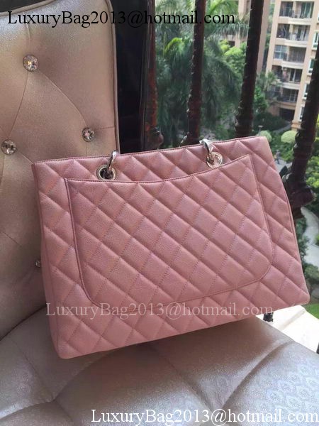 Chanel Shopper Bag Original Calfskin Leather A95021 Pink Chanel Shopper Bag Original Calfskin Leather A95021 Pink