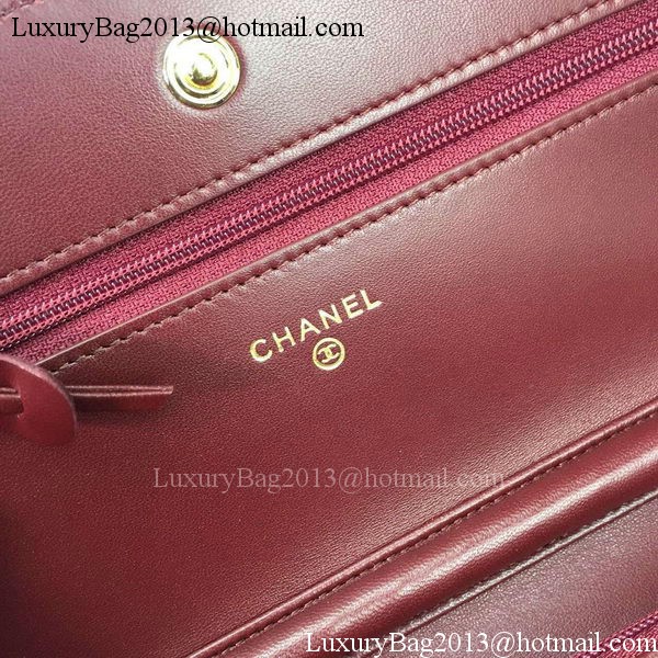 Chanel mini Flap Bag Chevron Leather A33814 Burgundy Chanel mini Flap Bag Chevron Leather A33814 Burgundy