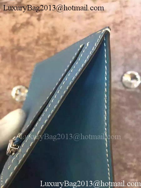 Hermes Bi-Fold Wallet Togo Leather H512 Blue Hermes Bi-Fold Wallet Togo Leather H512 Blue