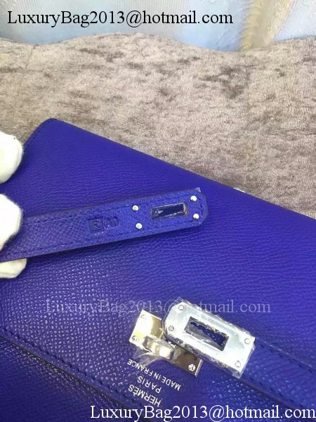 Hermes Kelly Wallet Epsom Leather H009 Royal Hermes Kelly Wallet Epsom Leather H009 Royal