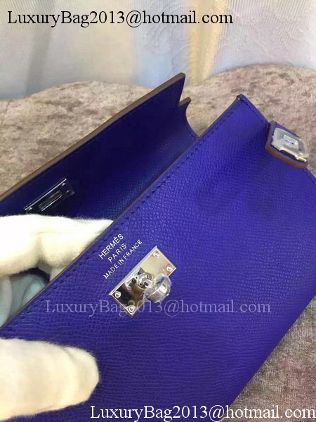 Hermes Kelly Wallet Epsom Leather H009 Royal Hermes Kelly Wallet Epsom Leather H009 Royal