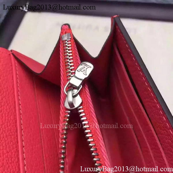 Louis Vuitton LOCKME II Wallet M62350 Red Louis Vuitton LOCKME II Wallet M62350 Red
